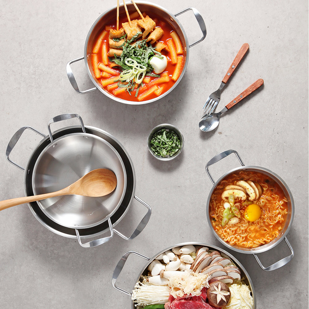 Cozycotton – POTENCIA不銹鋼鍋 五種韓國廚具