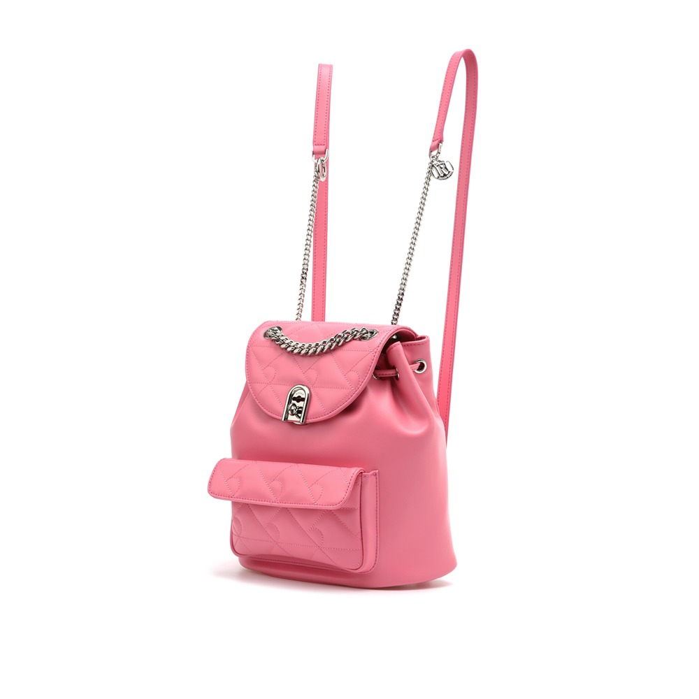 ROSA.K-COCO R QUILTING BACKPACK PINK_SM