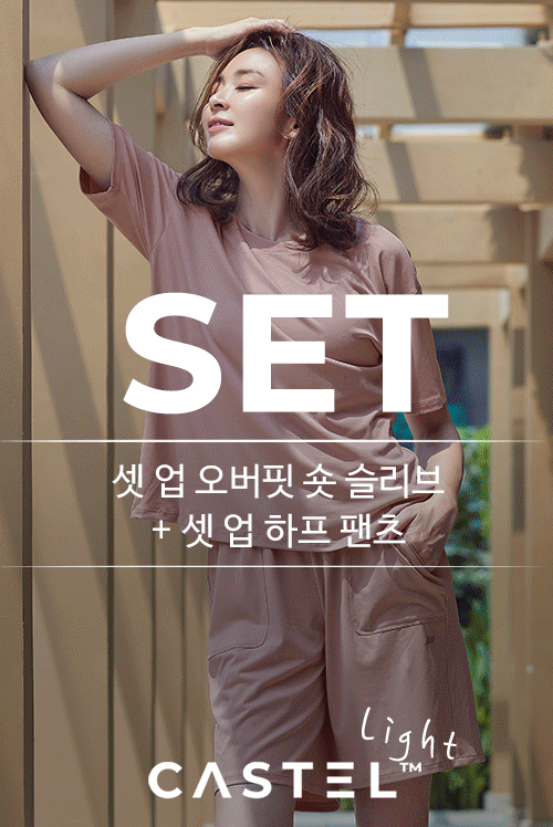 stl - [SET] STL 셋업 오버핏 숏 슬리브& 셋업 하프 팬츠 세트 ♡韓國瑜伽女裝褲