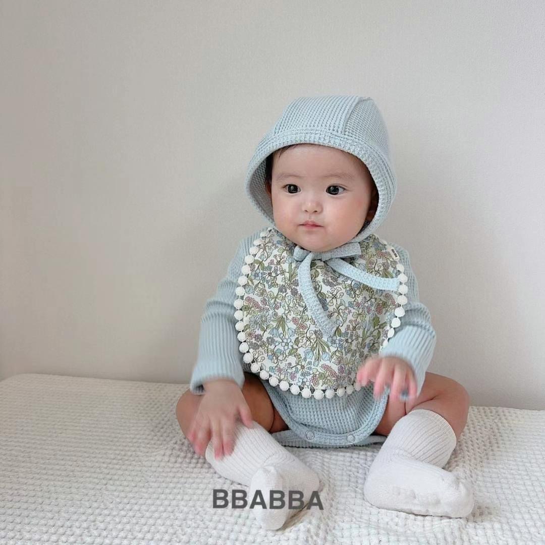BBABBA 嬰兒連身衣+帽