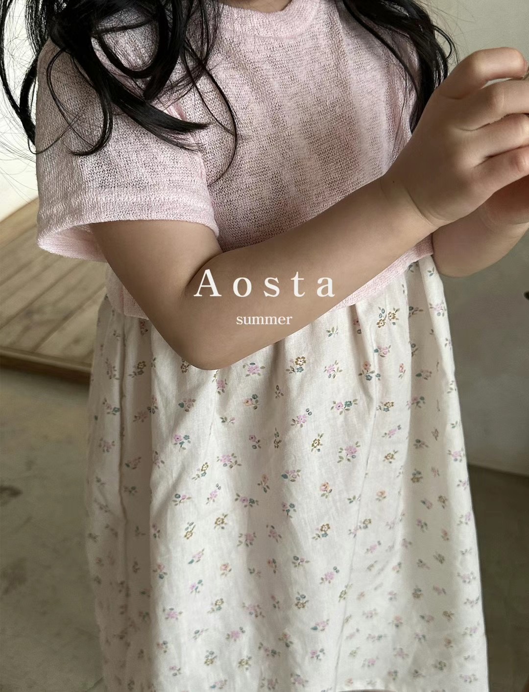 AOSTA 2023 Jouju OPS 韓國童裝連身裙 (2色)