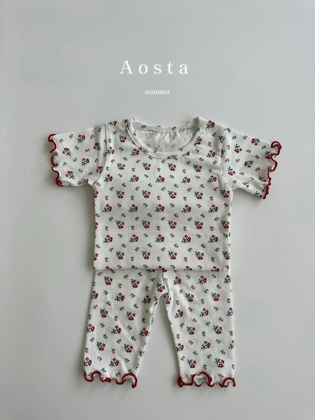 AOSTA 2023 Summer homewear Set 韓國兒童家居服 (3色)