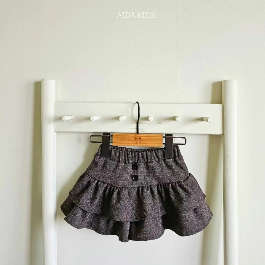 AIDA 2023 韓國童裝半身裙 Bard skirt pants (size 3m~15)