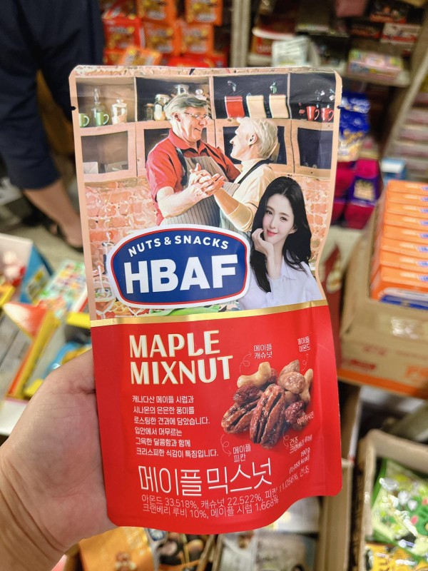 韓國直送-HBAF Maple Mixnut 190g